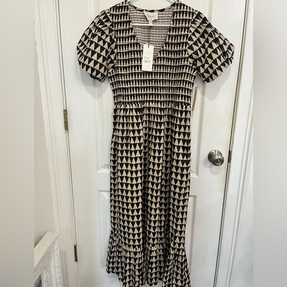 CLEOBELLA NEW Sollie dress  Ruffle Maxi Dress black triangle large - Picture 8 of 8